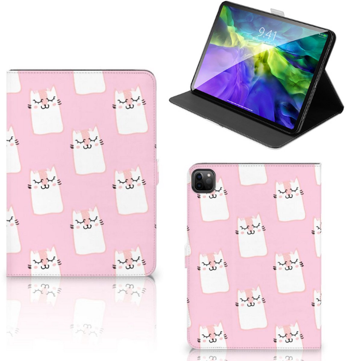 iPad Pro 11 2020/2021/2022 Flip Case Sleeping Cats