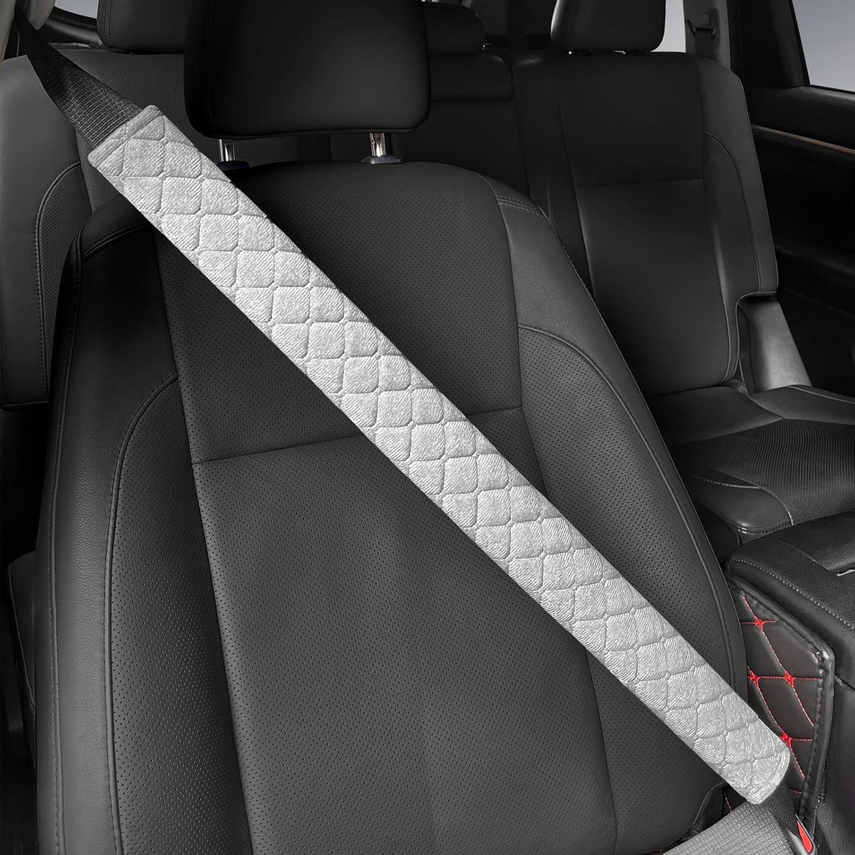 Autogordelpads Extra Lengte - 64,8 cm Schouderriemhoezen voor Comfortabel en Veilig Rijden