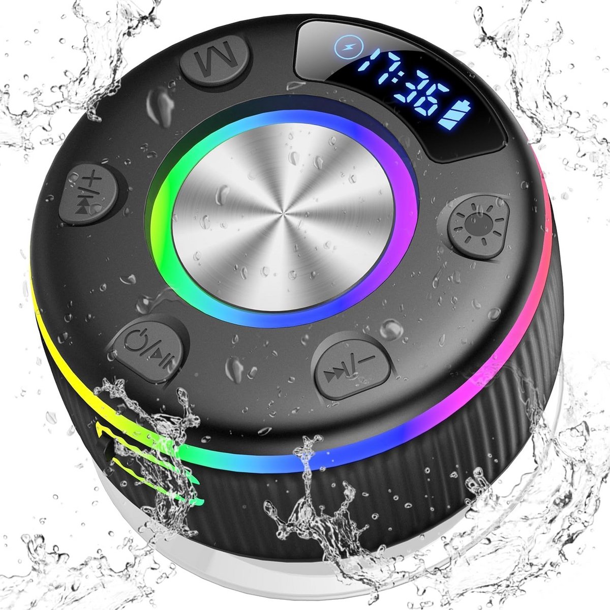 Draagbare Bluetooth Speaker met LED Verlichting en Handsfree Functie