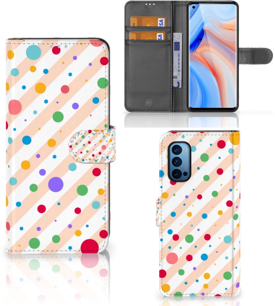 OPPO Reno 4 Pro 5G Telefoon Hoesje Dots
