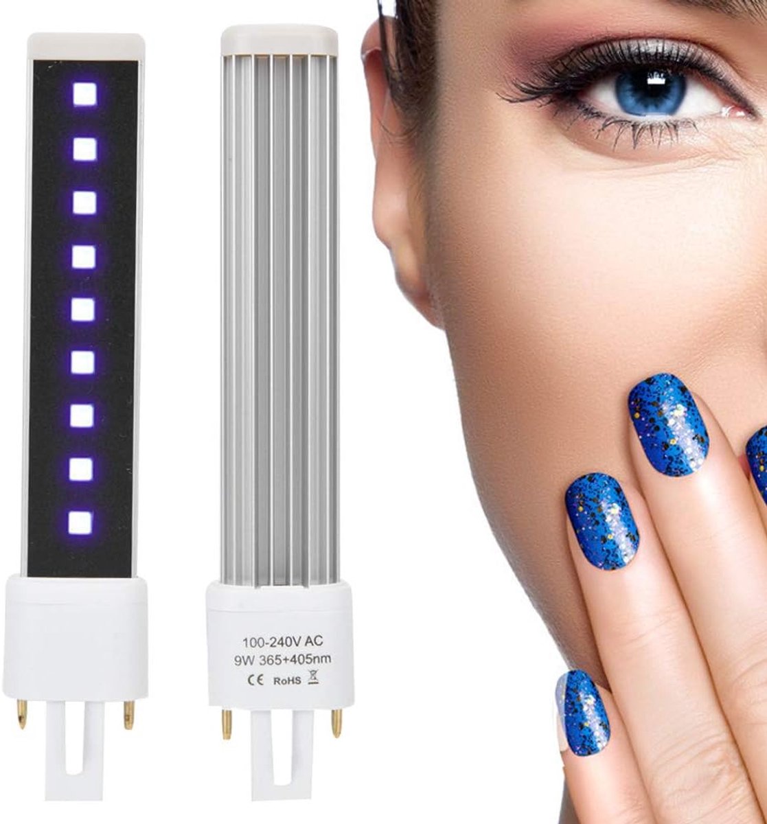Mini UV Nageldroger met Dubbele Lichtbron voor Snelle Uitharding