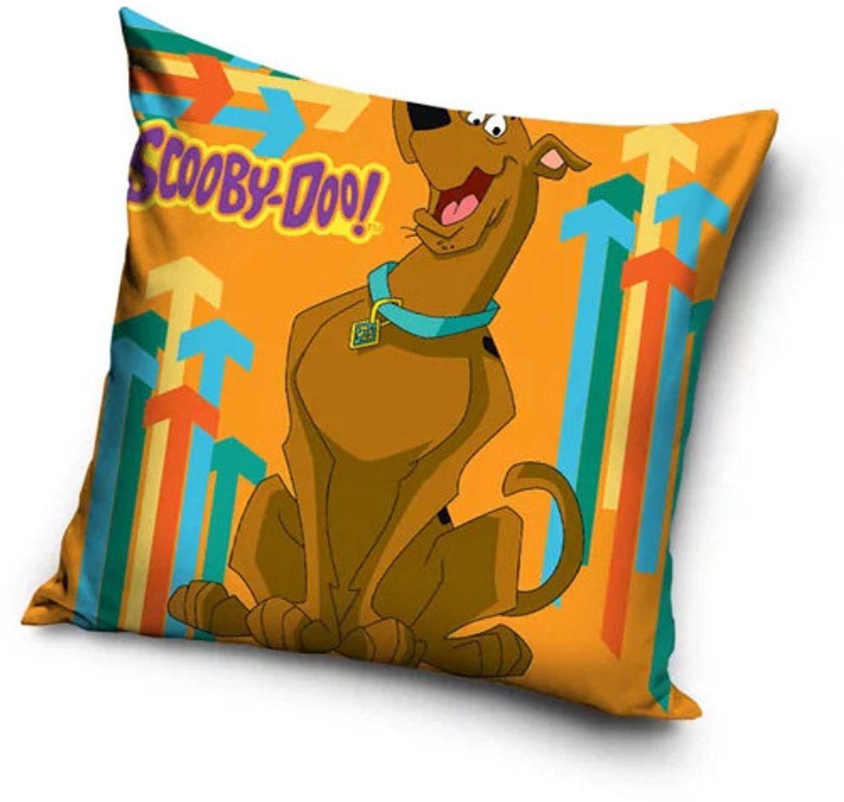 Sierkussen Scooby Doo night 40x40 cm (inclusief vulling)