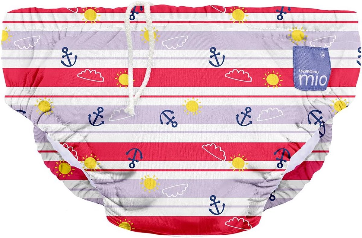 Herbruikbare zwemluier voor baby's - Multi kleuren M (6-12 maanden)