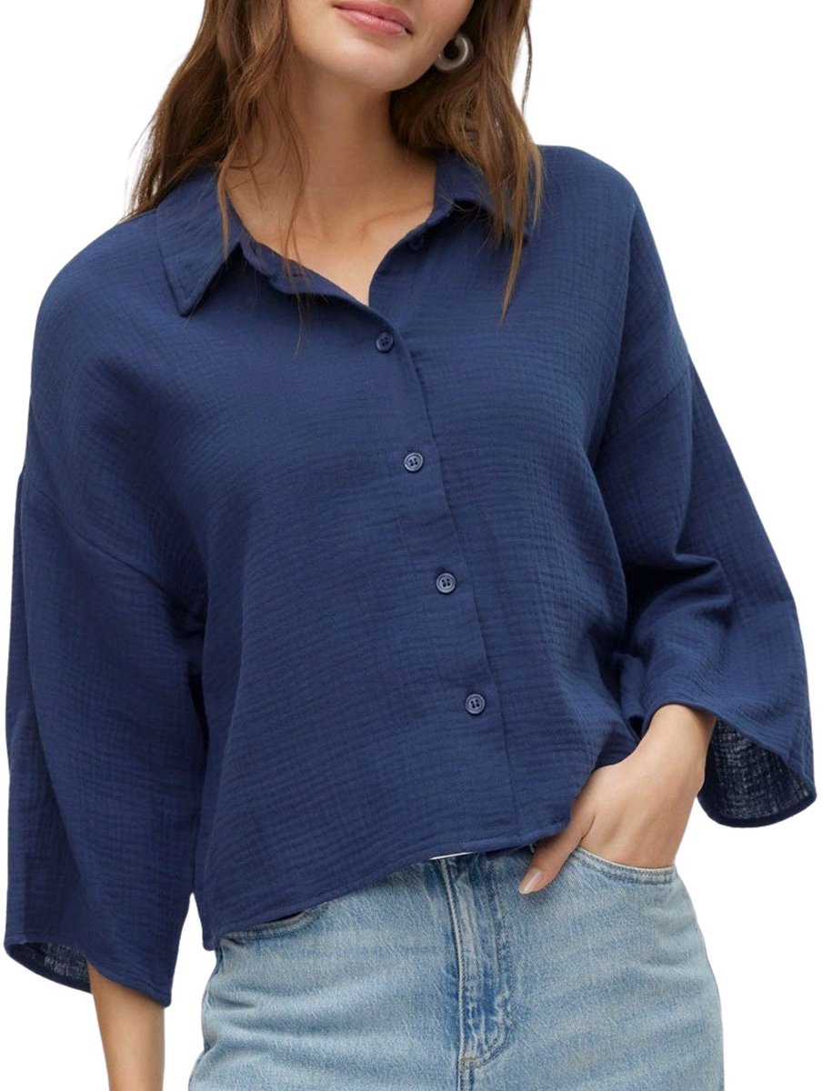 Vero Moda Milo 2/4 Overhemd Dames - Maat S