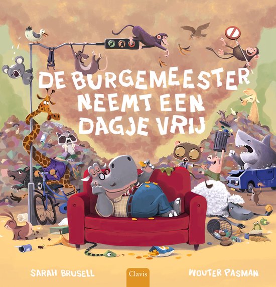 De burgemeester neemt een dagje vrij - cover