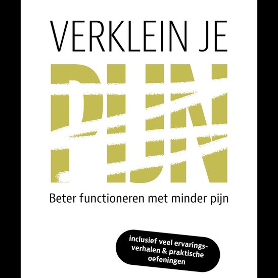 Verklein je pijn - cover