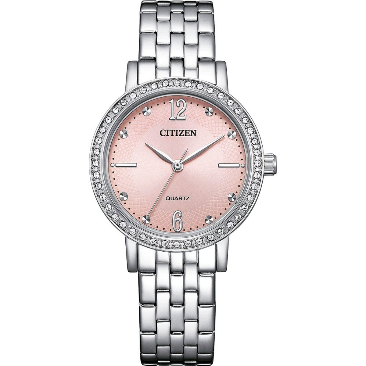 Citizen EL3100-55X Horloge - Staal - Zilverkleurig - Ø 31 mm