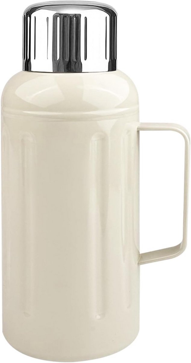Grote Thermosfles 1.5 Liter RVS met Beker Dubbelwandig BPA-vrij