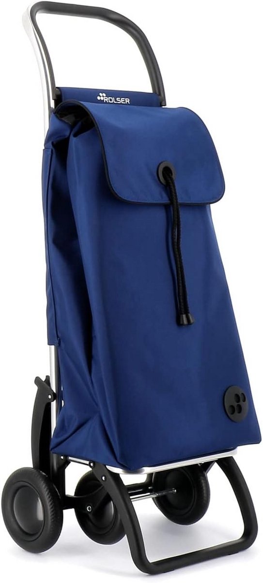 Inklapbare Boodschappentrolley met 4 Wielen voor Boodschappen en Meer