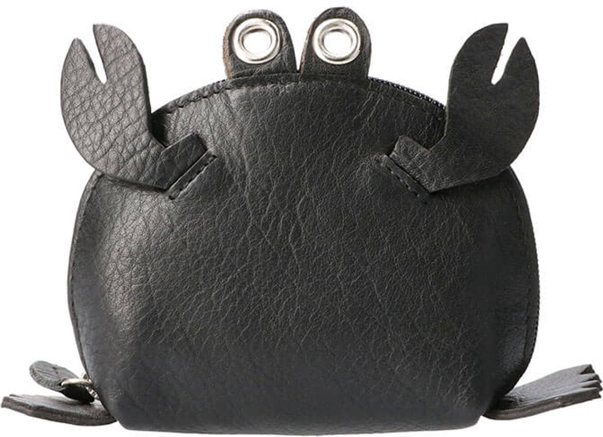 Leather Design Sleuteletui Krab Zwart