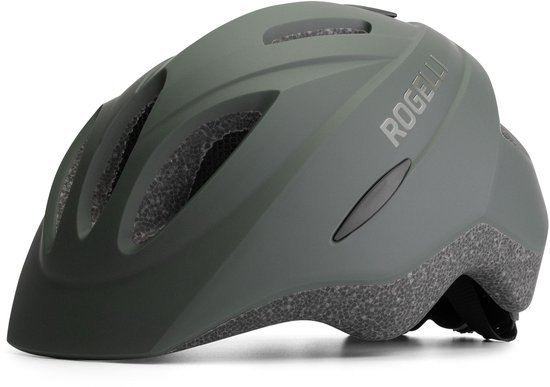 Rogelli Start Fietshelm Kinderen - Helm voor Jongens en Meisjes - Groen - 52-56 cm