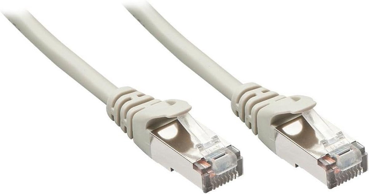 Netwerkkabel CAT5e 0.3 Meter Grijs F/UTP Geschermd Gigabit Ethernet Kabel