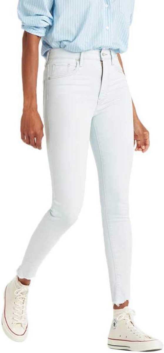Dames Jeans Mile High Super Skinny – Hoge Taille en Nauwsluitend Model