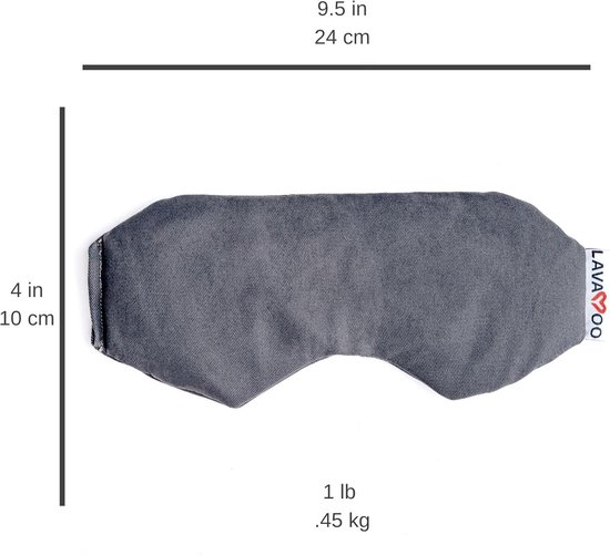 Therapeutisch Oogmasker met Lavazand voor Verlichting en Ontspanning van Merkloos — afbeelding 5