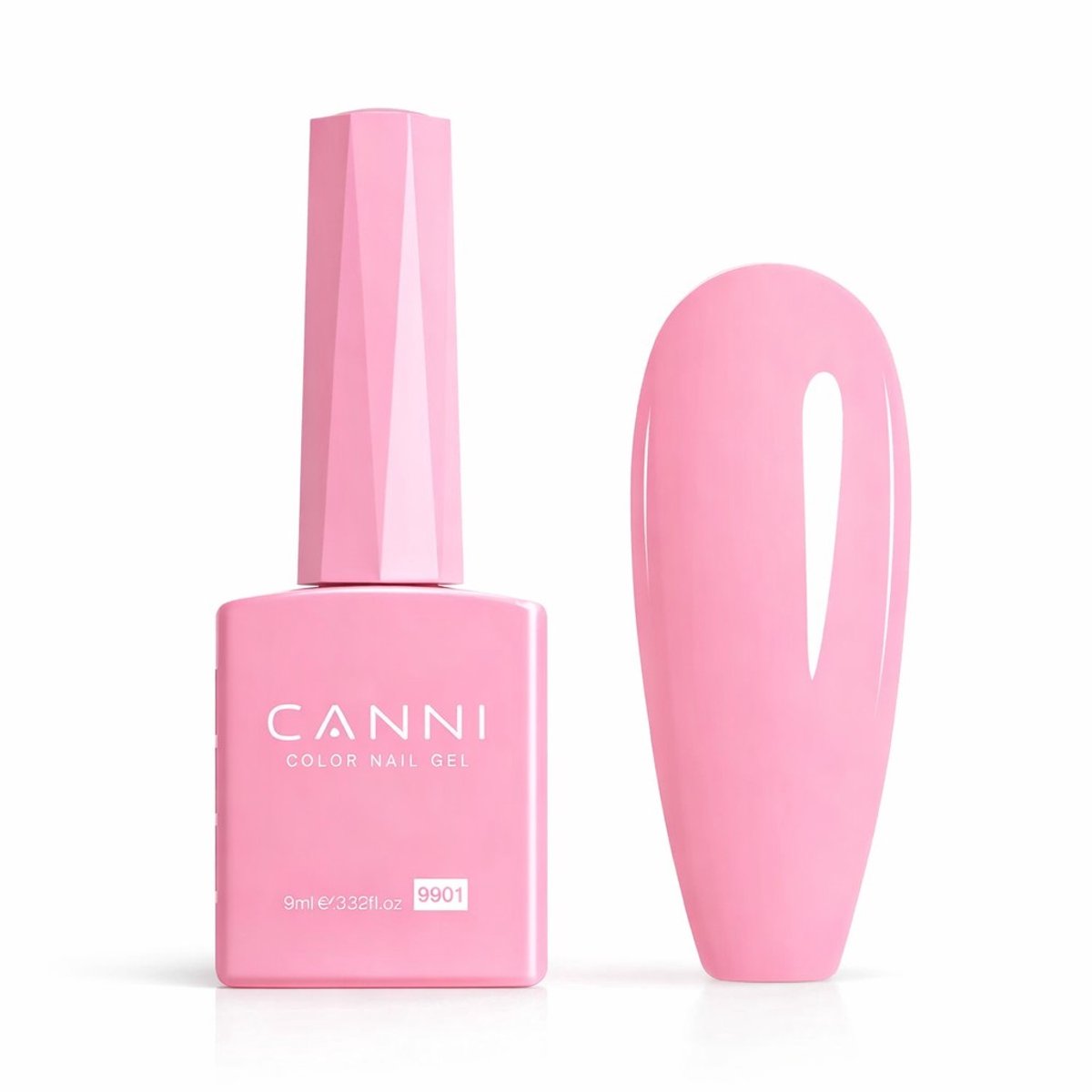 Canni - Gellak - 10 ml - HEMA-vrij - TPO-vrij - Gellak nagellak - Gel lak - Gel - Pink Gellac - Gellac - Gellak set kleuren - Gellak starterspakket - Gellak rood