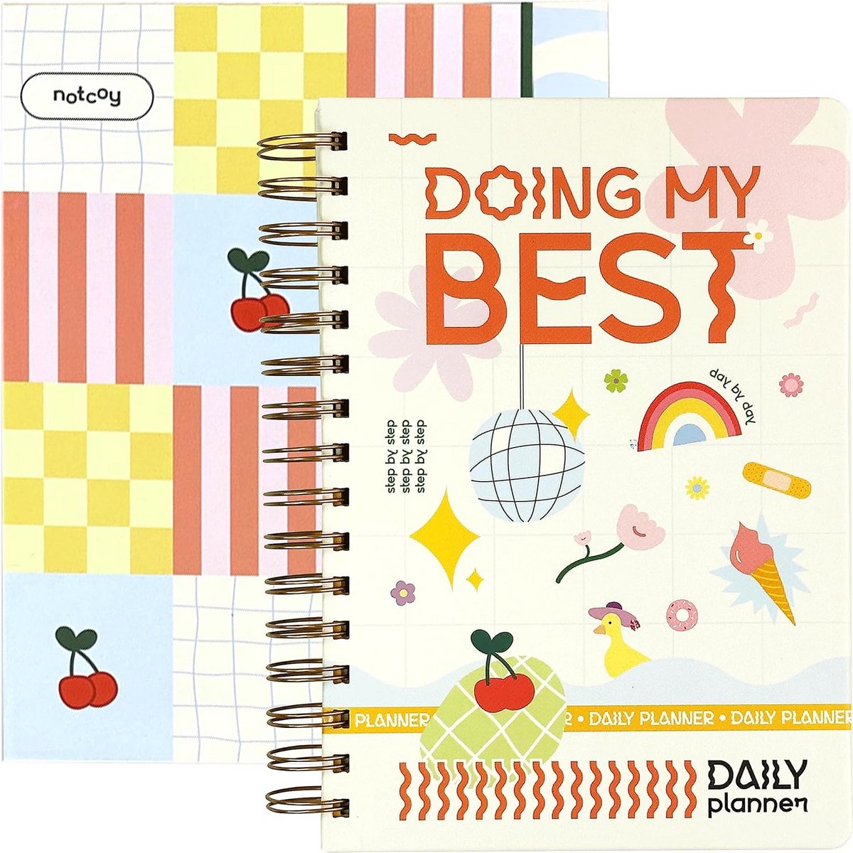 Productieve Dagplanner voor 6 Maanden | Hardcover Agenda met 184 Dagplanningen