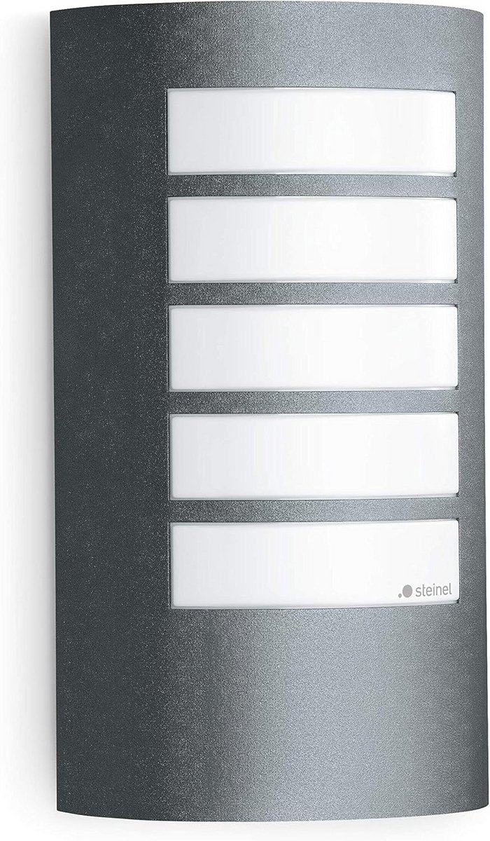 Robuuste buitenwandlamp met E27-fitting, IP44-veiligheid, zonder sensor