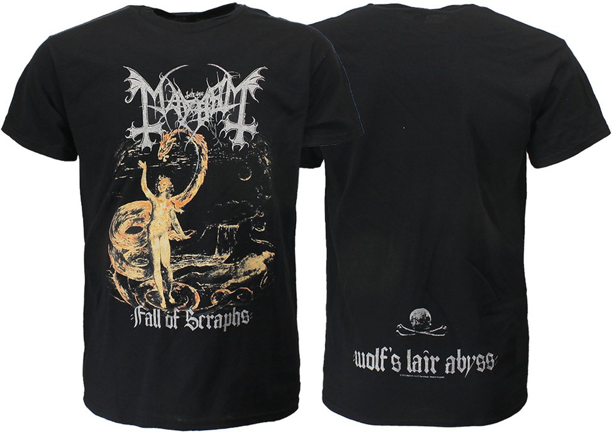 Mayhem Fall of Seraphs T-Shirt - Officiële Merchandise - M