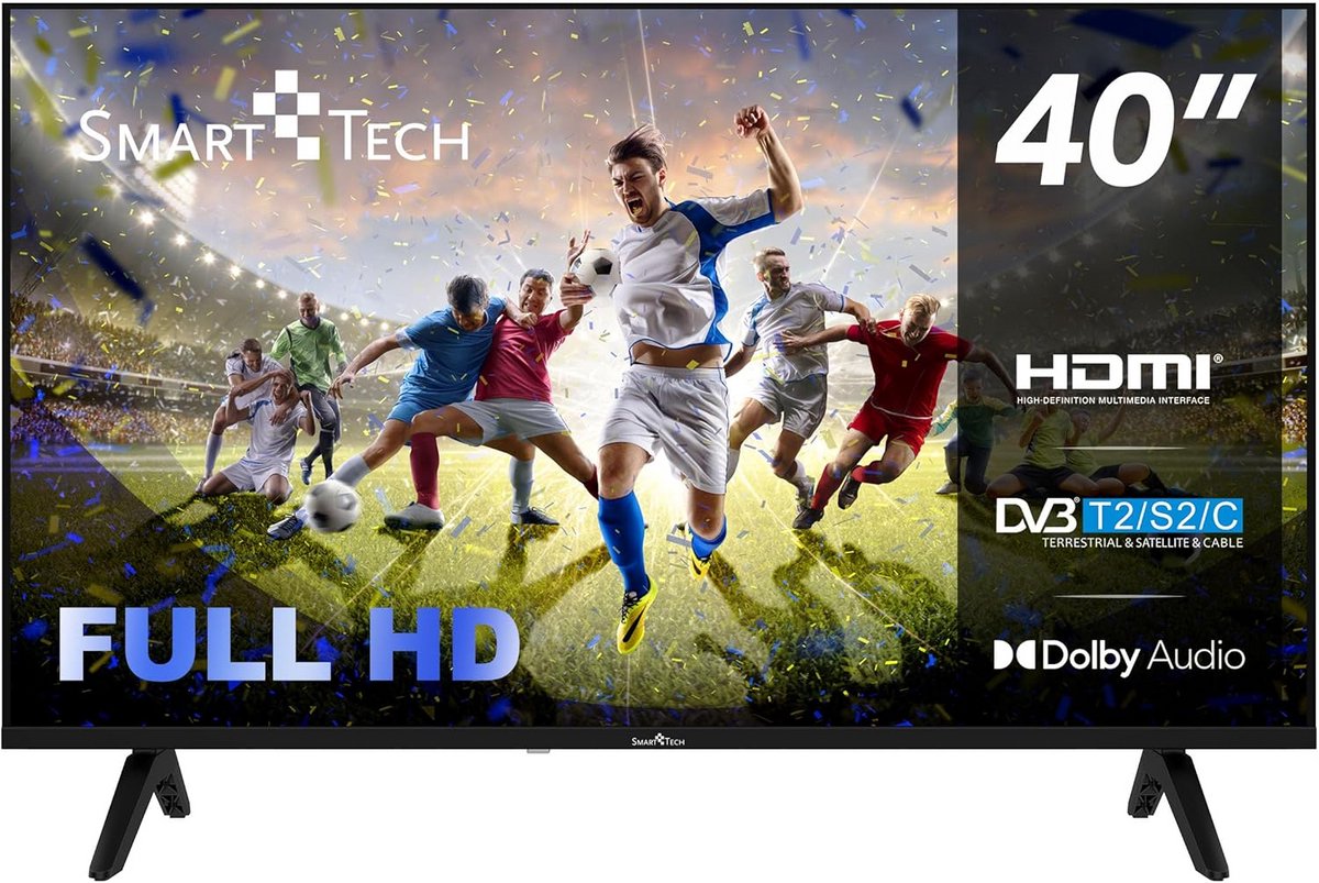 40 Inch Full HD Smart TV (101 cm) met Triple Tuner en Dolby Audio