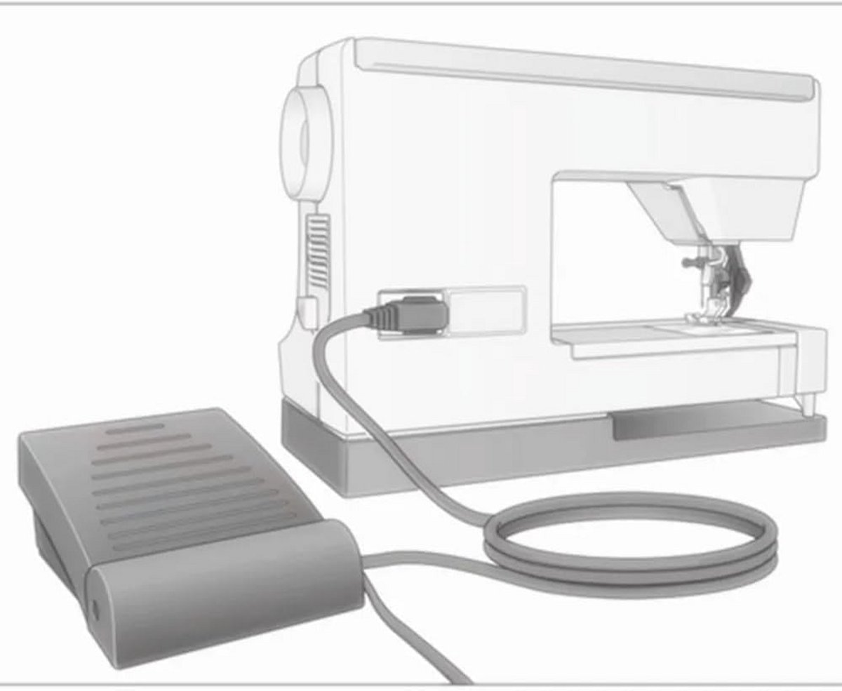 Naaimachine Voetpedaal 220V - Universele Controller voor Select Line Machines en Veel Pfaff Modellen
