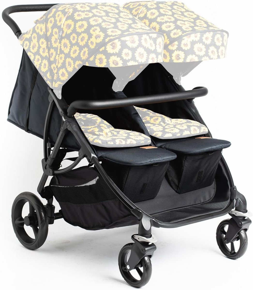 Dubbele Kinderwagen voor Avontuur en Stijl