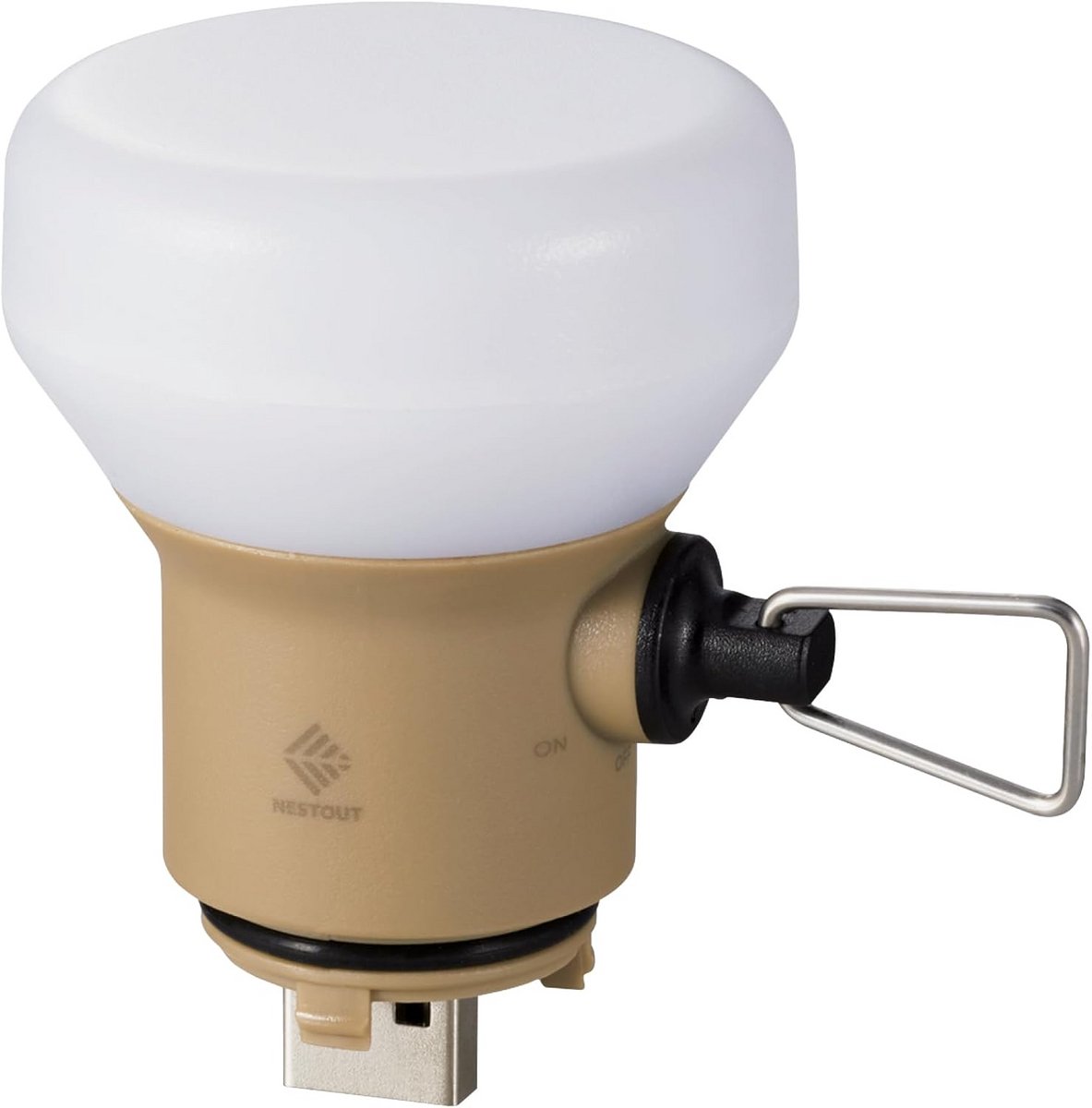 Dimbare Outdoor Camping LED Paneelzaklamp met Mini Tripod - USB Aangedreven, IP44 Waterdicht, 30-1000 Lumen, Draagbare Lantaarn