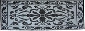 Esschert - Balkontapijt 70x200 cm zwart/wit