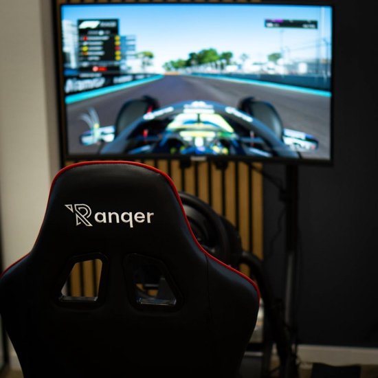 Racing Simulator Cockpit - Verstelbare Stoel met Stalen Frame voor Simracing - Geschikt voor Beginners en Professionals — afbeelding 2