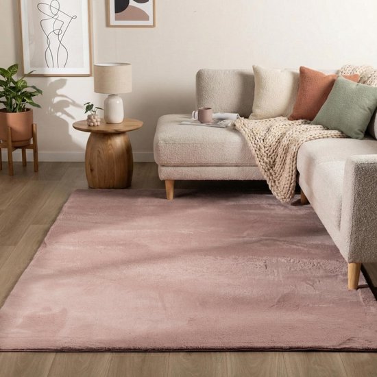 Vintage roze kleed 172x244cm - Merel in Wonderland