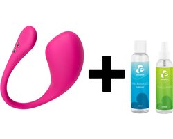 Lovense - Lush 3.0 - Draagbare Vibrator - Vibrerend Ei - Appgestuurd Luxe Vibratie Eitje - Sex Toys voor Vrouwen - Vibrators voor Vrouwen - Sex Toys voor Koppels - Roze