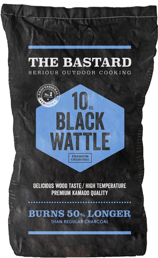 The Bastard Black Wattle Houtskool 10 kg