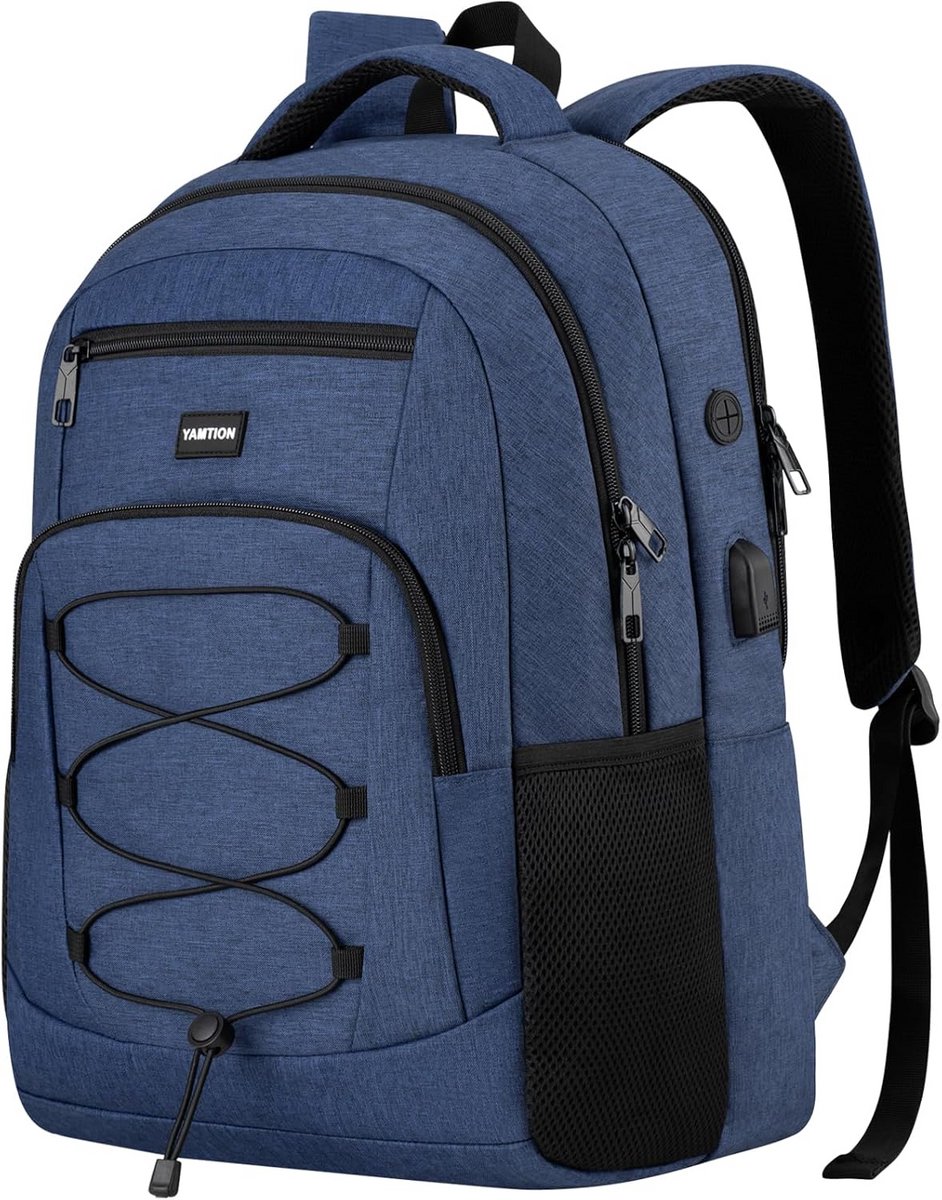 Schoolrugzak met Laptophoes en USB-Poort Voor Volwassenen