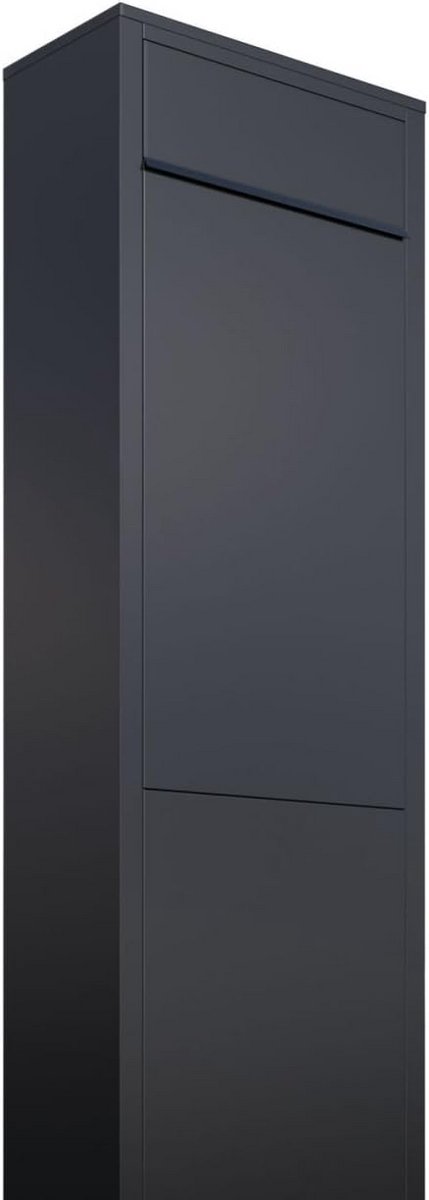 Design Staande Brievenbus Zwart - Modern en Functioneel