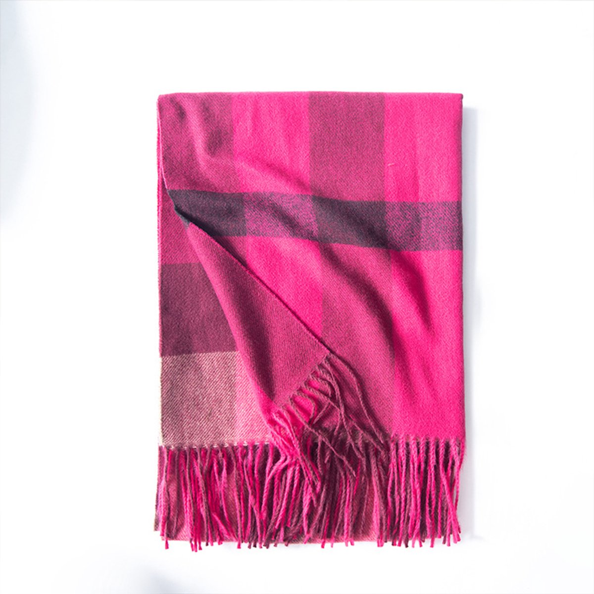 Luxueuze Dames Deken Sjaal - Zacht En Warm - Modieuze Oversized Sjaal Voor Herfst En Winter - Veelzijdig Als Sjaal Of Omslagdoek - Elegante Accessoire