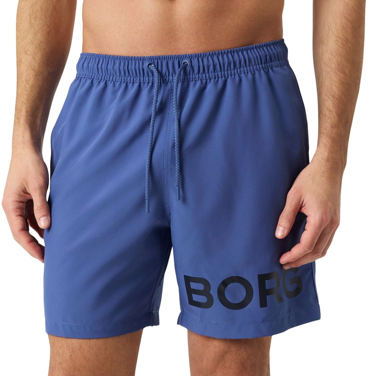 Björn Borg Zwembroek Heren - Zwemshort Mannen - Blauw Costal Fjord - 100% Recycled Polyester