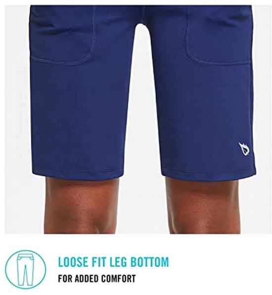 Hoge Taille Katoenen Bermuda Shorts voor Dames - Perfect voor Yoga, Sport en Vrije Tijd — afbeelding 5