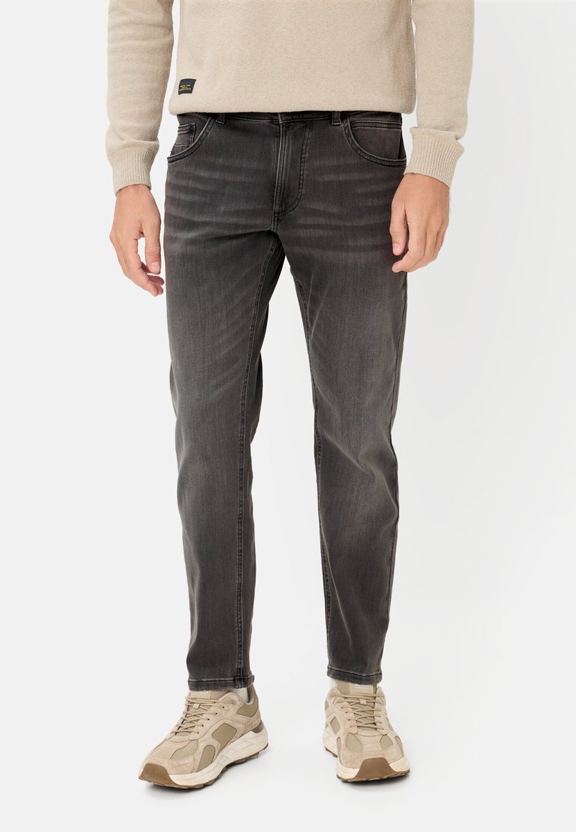 camel active Slim Fit fleXXXactive® Jeans - Maat menswear-46/30 - Grafietgrijs
