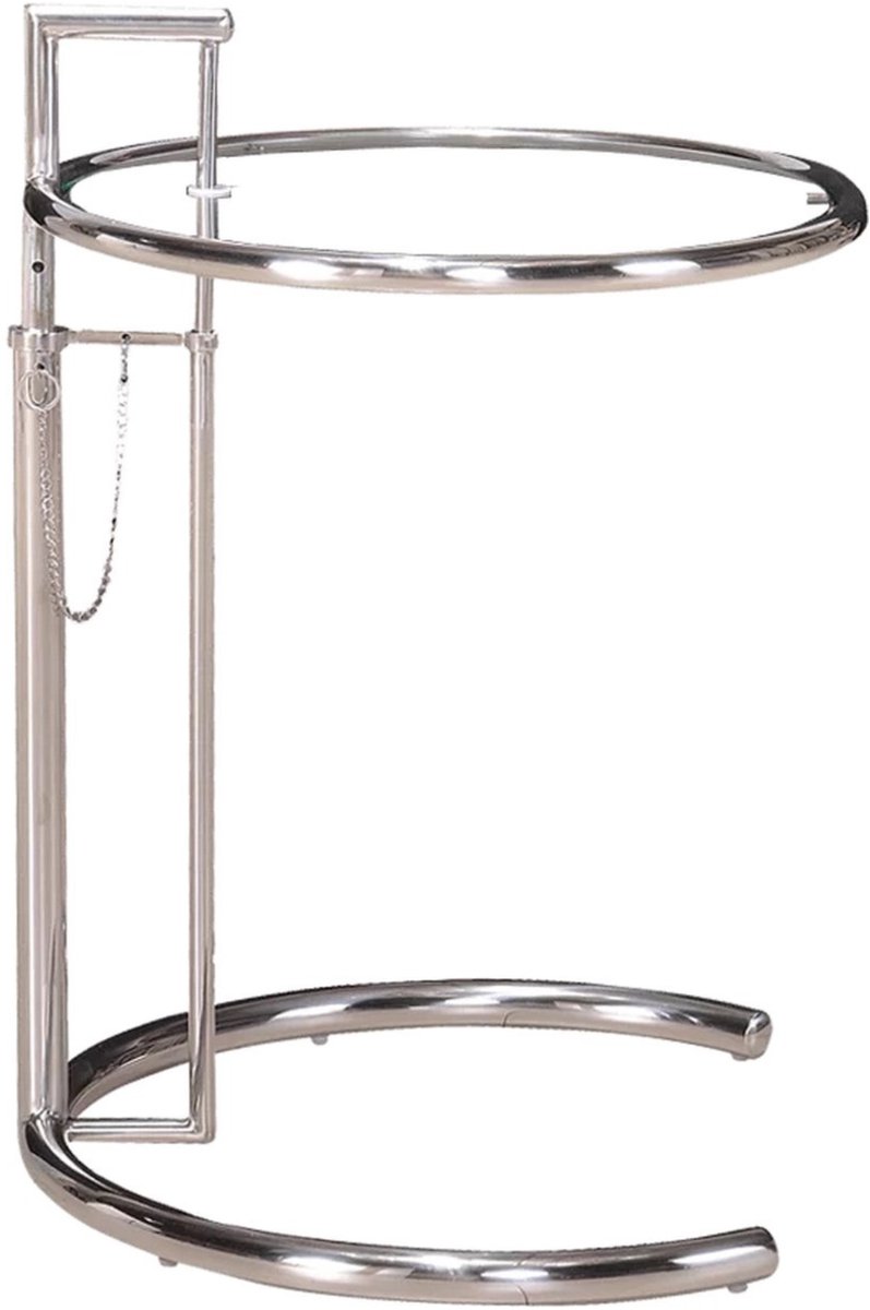 Bijzettafel - in hoogte Verstelbaar - Tafelblad - Draaibaar - Sidetable - Luxe variant