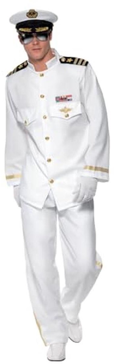 Deluxe Kapitein Kostuum XL - Luxe Outfit voor Feestjes