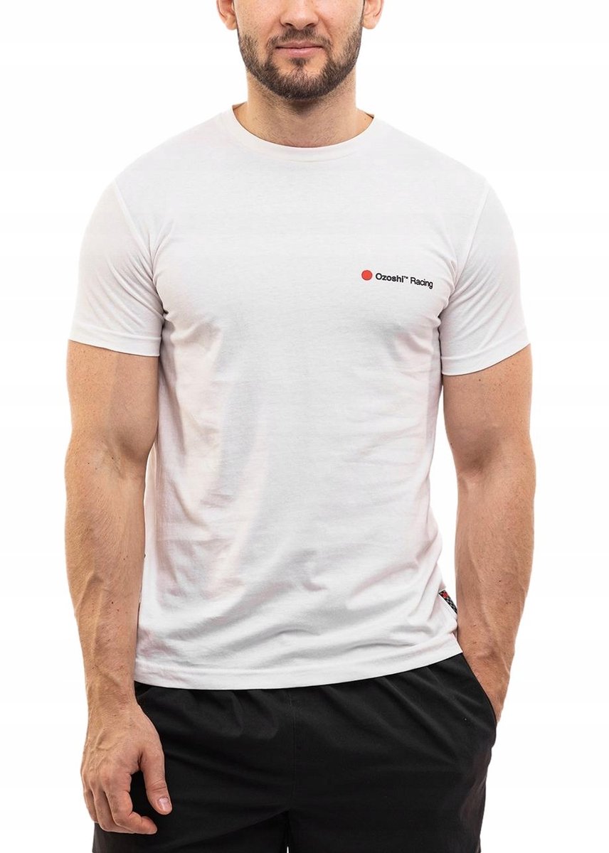 Ozoshi Sportshirt Heren - Wit - Katoen