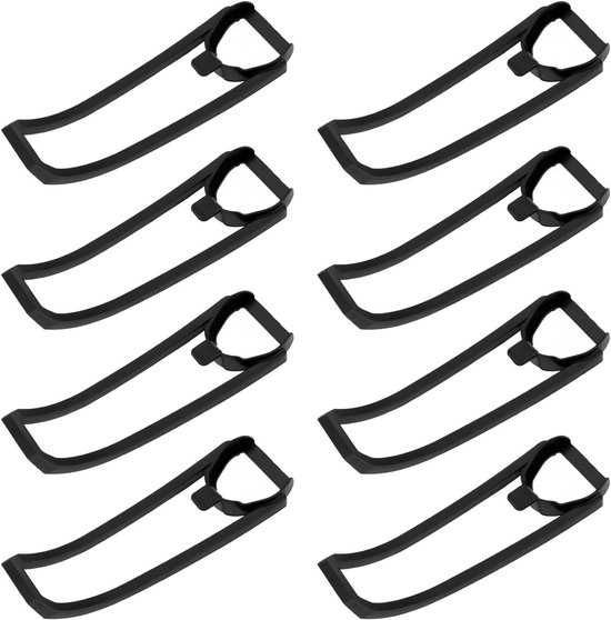 Allecto - Propeller Guards - Drone Accessoire Kit - Z908 Pro Quadcopter - Professionele - Quadcopter Propeller Protectors - Compatibel met Z908 Pro Quadcopter - Zwart - 8 Stuks
