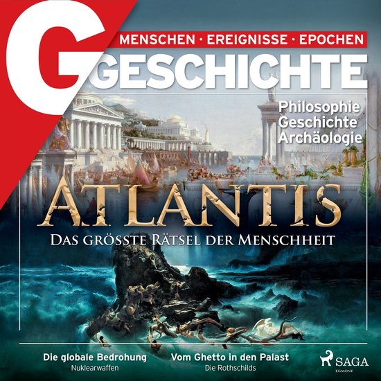 G/GESCHICHTE -Atlantis: Das größte Rätsel der Menschheit - cover