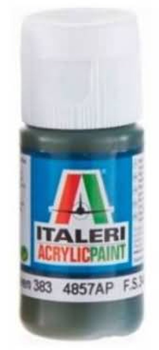 Italeri 4857ap - Flat Green 383 - Modelbouwverf Acryl