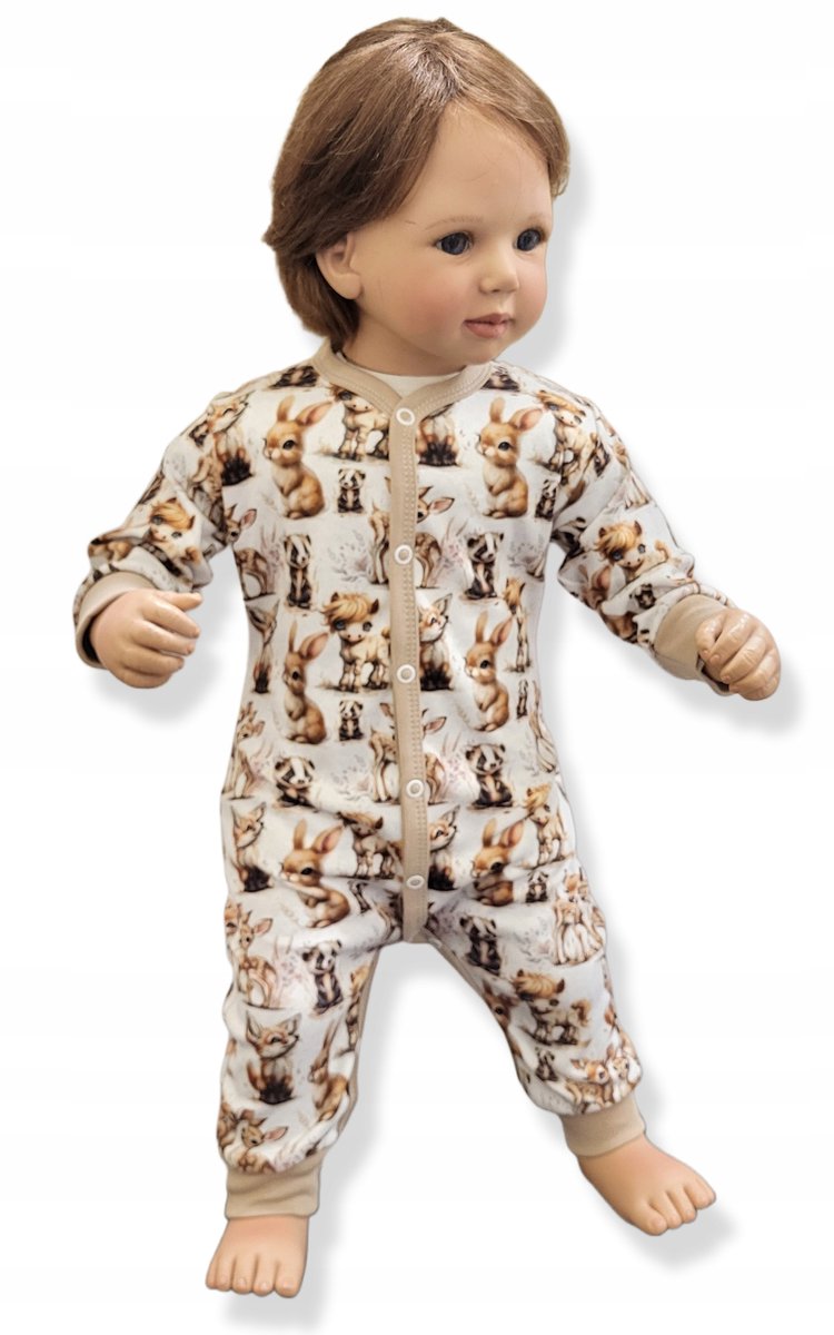 Dartomik - Baby Romper - 86cm - Lange Mouwen - 100% Katoen