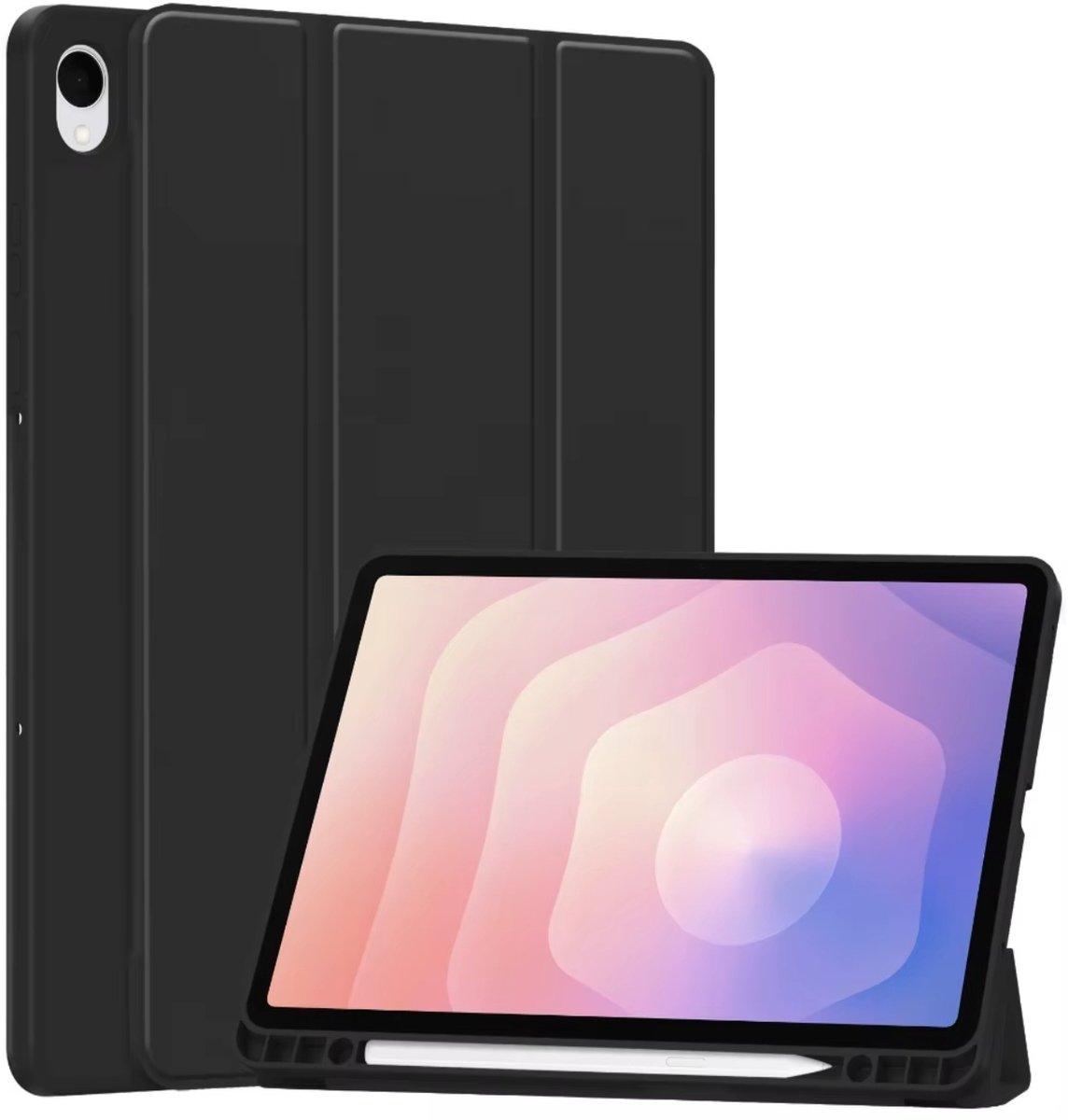 EtuiTab Galaxy Tab S11 Serie - Tablethoes - Zwart - Smart Pencil - Magneetsluiting