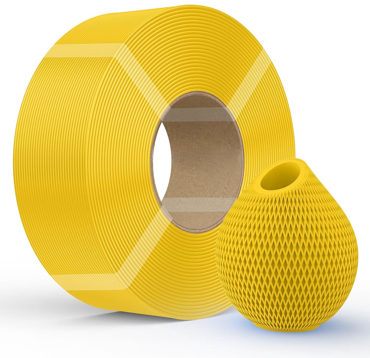 3D Printer Filament - PETG Spoel - Modelbouw - Maatnauwkeurigheid ±003 mm - 175 mm - Geel