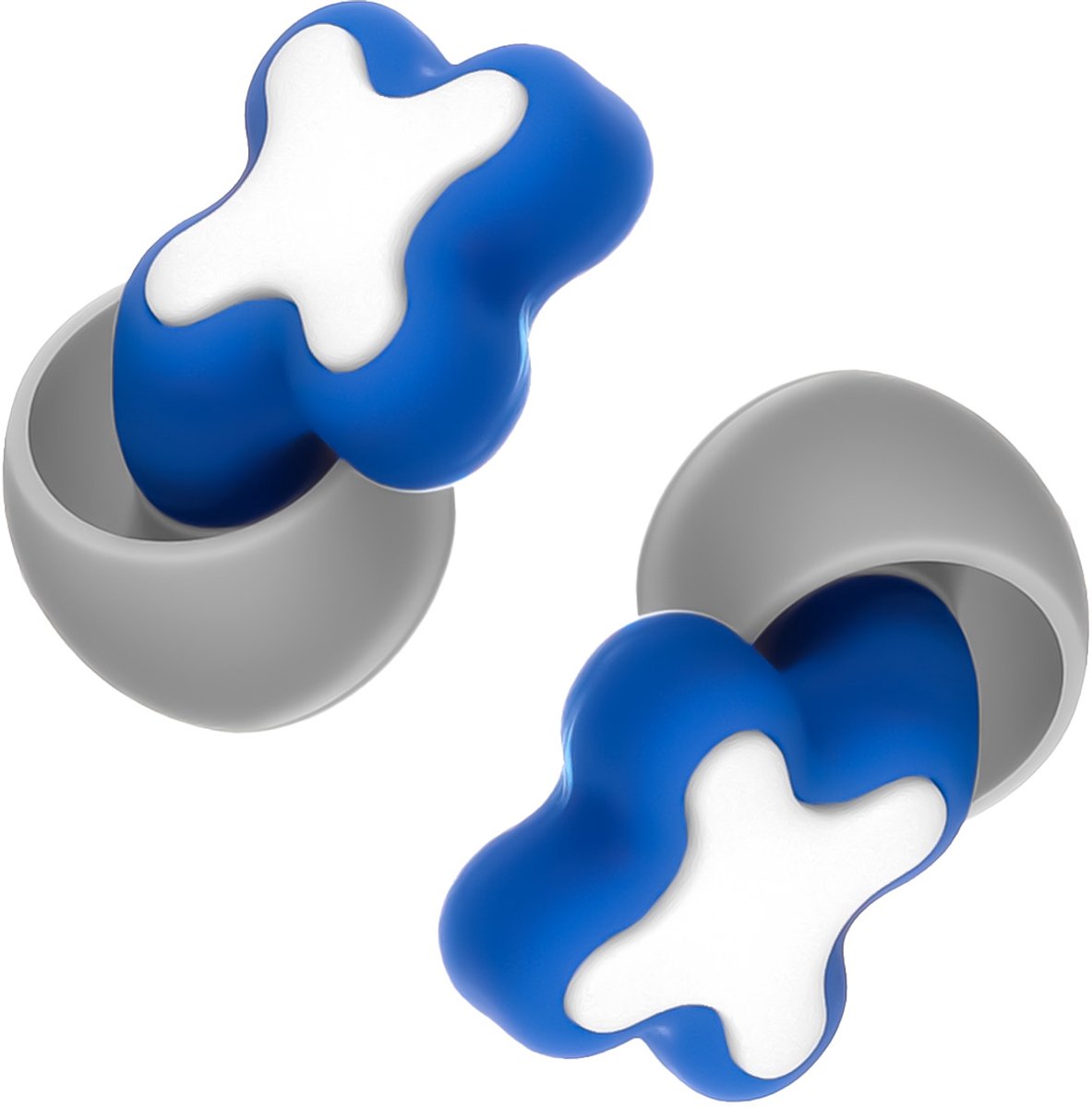 EarPlug Serie - Silicone Oordoppen - Blauw - Geluiddemping 35 dB - Voor Slapen en Reizen
