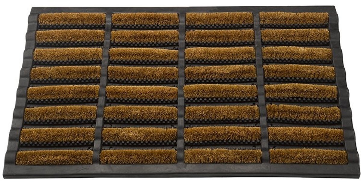Smart Garden Products - Deurmat Borstel - Kokos en rubber - 45 x 75 cm