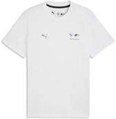 Puma Bmw Mms Ess 634897 T-shirt Met Korte Mouwen Wit XS Man
