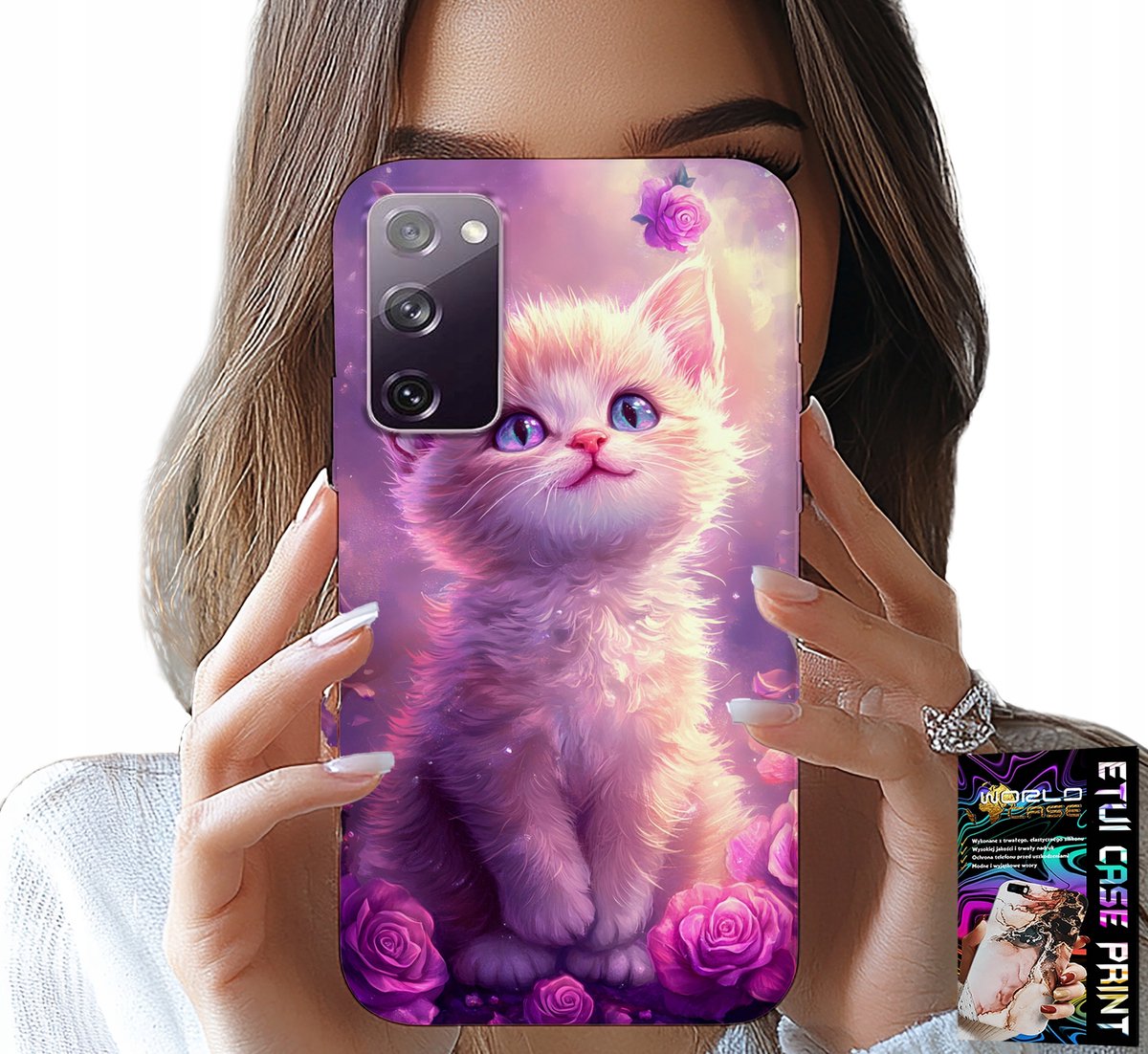 HOESJE VOOR SAMSUNG GALAXY S20 FE - SCHATTIG KATJE, KAT, DIERENPATROON